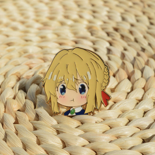 Violet Evergarden Cute Avatar Pin