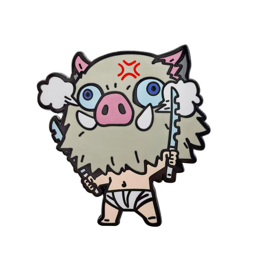 Demon Slayer: Kimetsu no Yaiba Agatsuma Zenitsu Hashibira Inosuke Pin