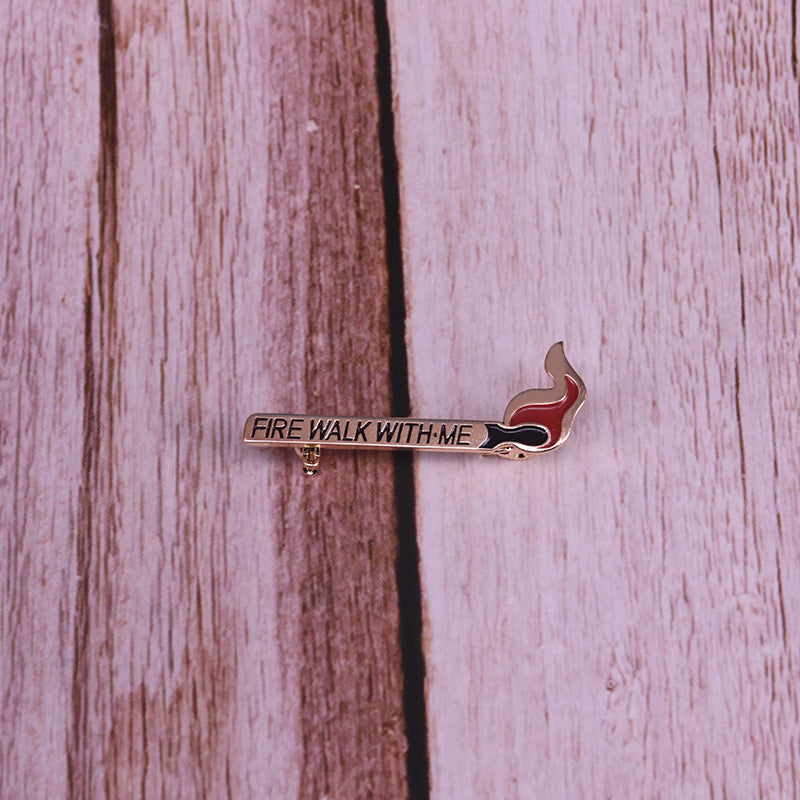 Walk With Me Pin