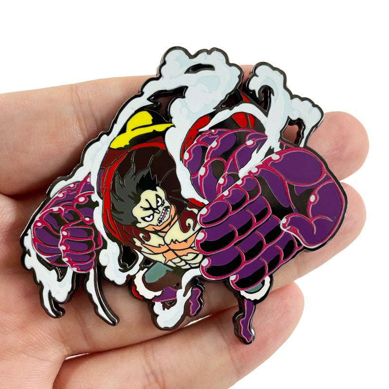 One Piece Luffy Fourth Gear Bounce-Man Pin