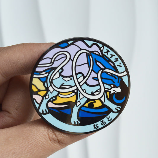 The Three Sacred Beasts Raikou Suicune Entei Pin