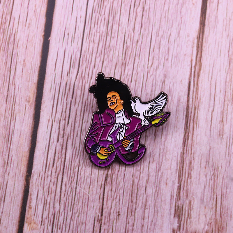 Purple Rain Guitar Prince Pin