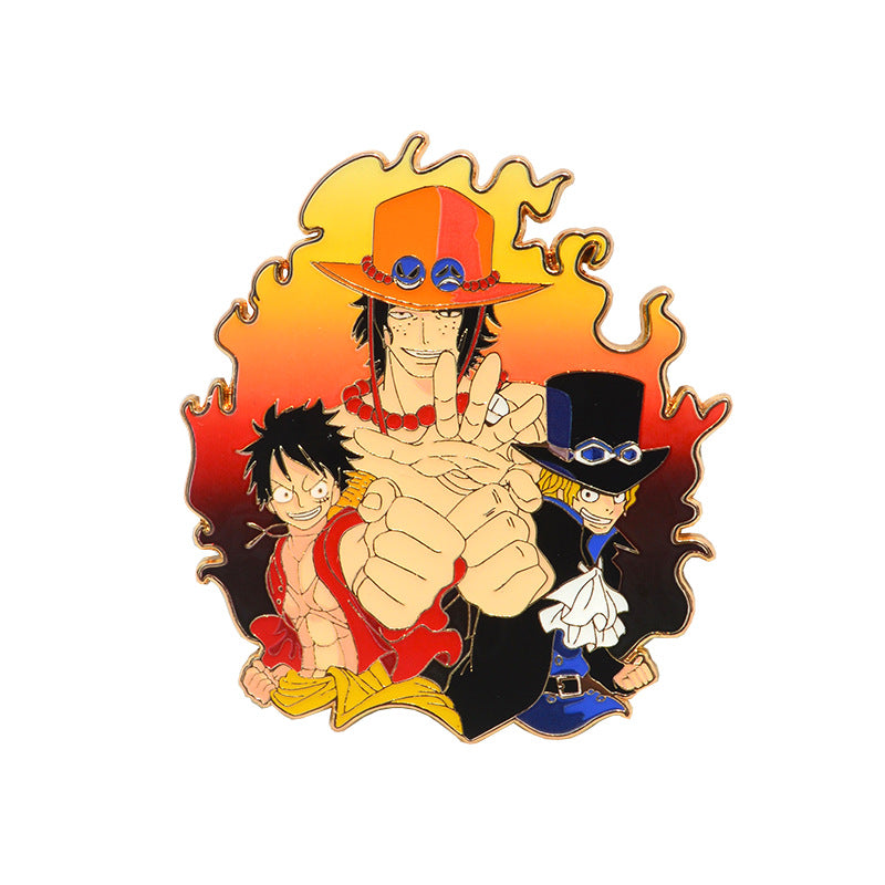 One Piece: The Three Brothers Pin