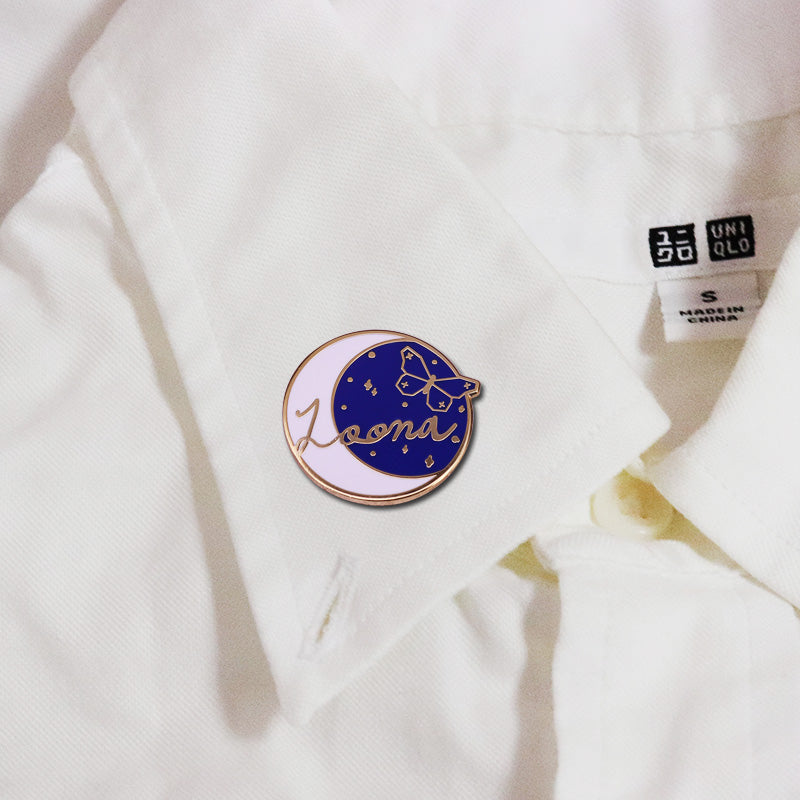 Loona Album Butterfly Pin