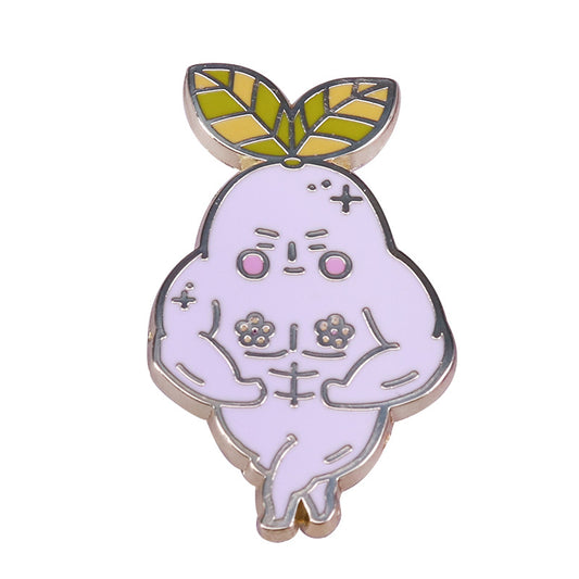 Spirited Away White Radish Spirit Pin