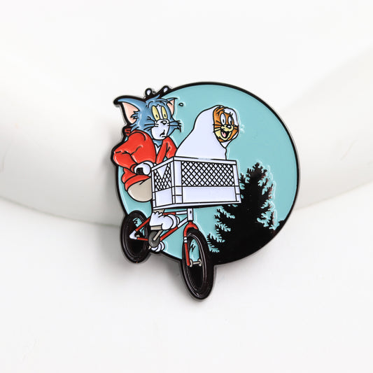 Tom And Jerry E.T. Ride Pin