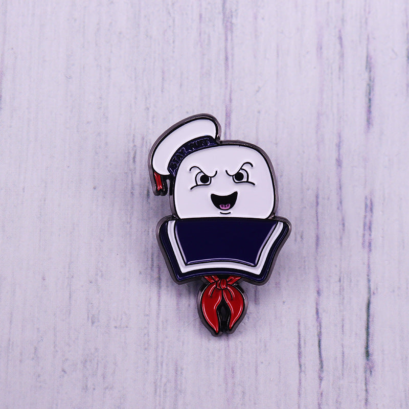 Marshmallow Baby Ghostbusters Pin