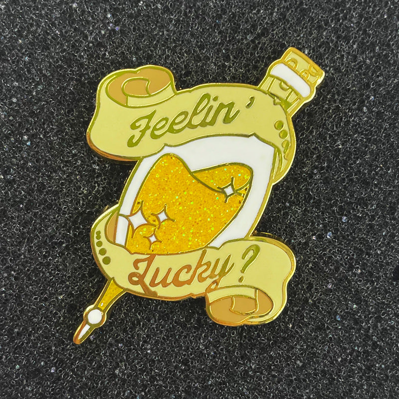 Magic Potion Felix Felicis Glitter Pin