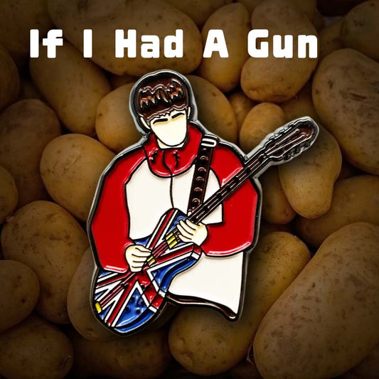 Noel Gallagher Britpop Pin