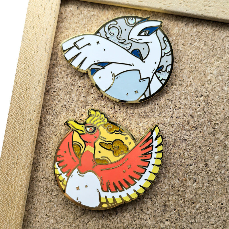 Flashing Divine Beast Otherworldly Monster Spirit Pin