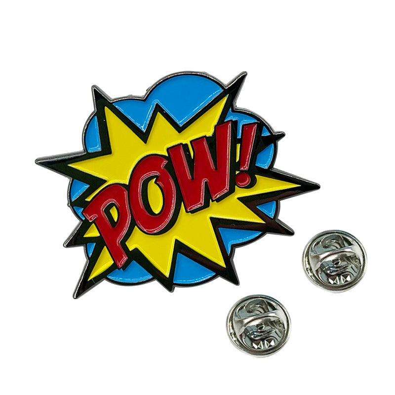 Manga Explosion POW Pin