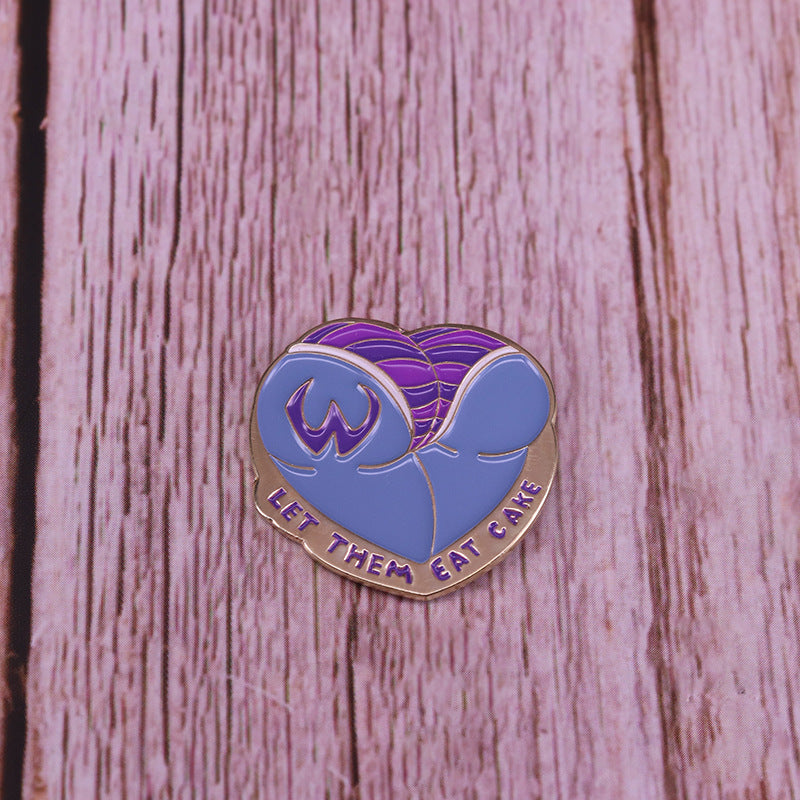 Queen Marie Antoinette Of France 'Let Them Eat Cake' Pin