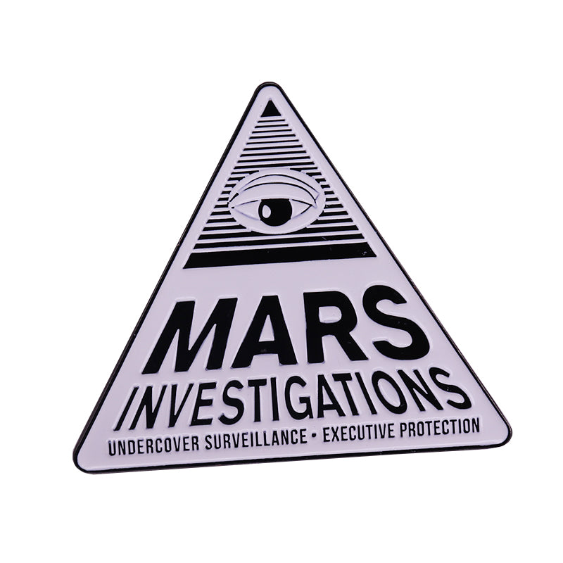 Mars Investigation Logo Veronica Mars Inspiration Pin