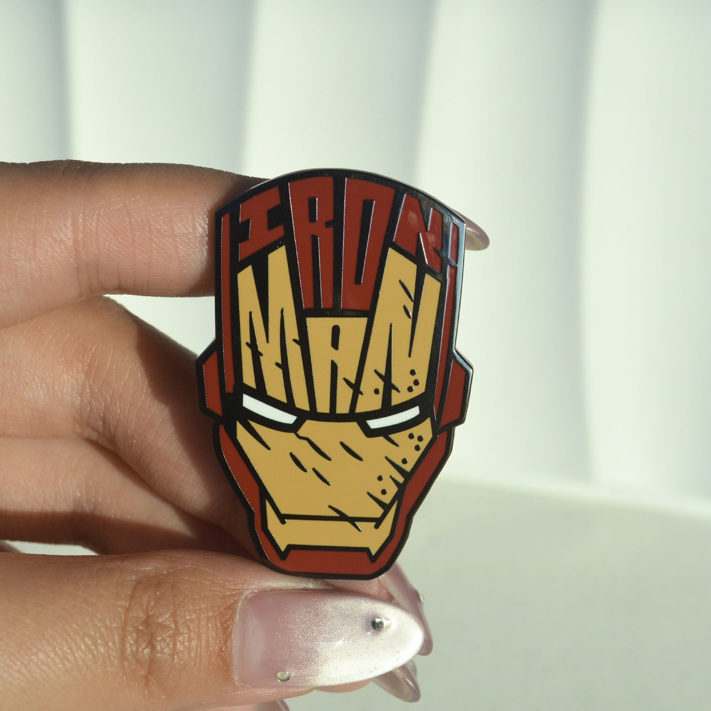 Iron Man Mask Pin