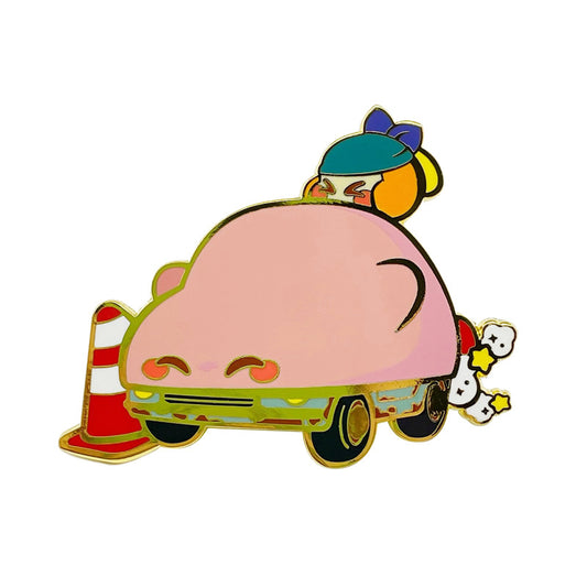 Kirby's Dream Car Game Pin