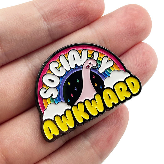 Socially Awkward Pin