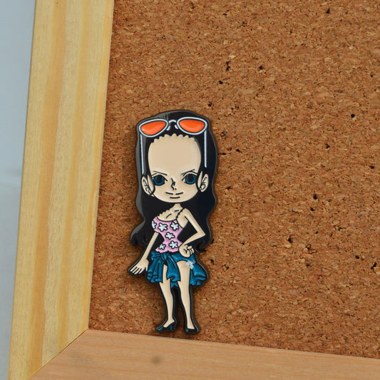 One Piece Straw Hats Pin