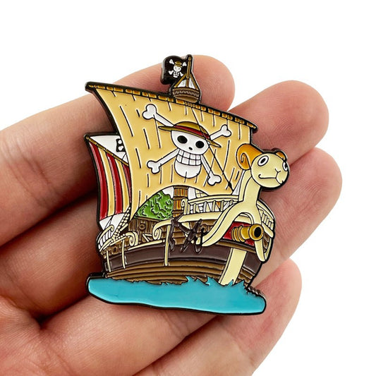 Going Merry One Piece Pirate Ship Pin