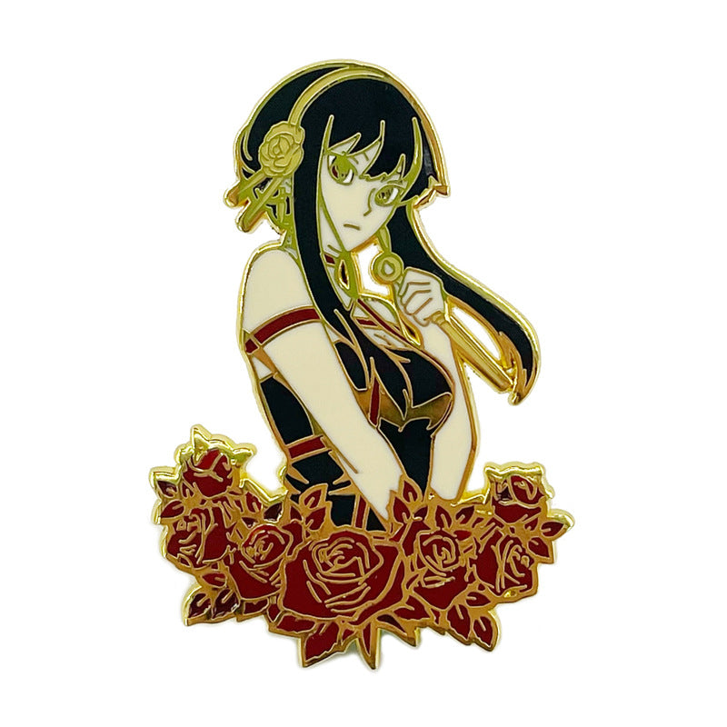 SPY x FAMILY Yor Forger Cartoon Pin
