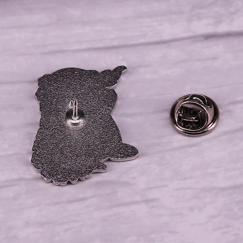 Flaming Dragon Pin