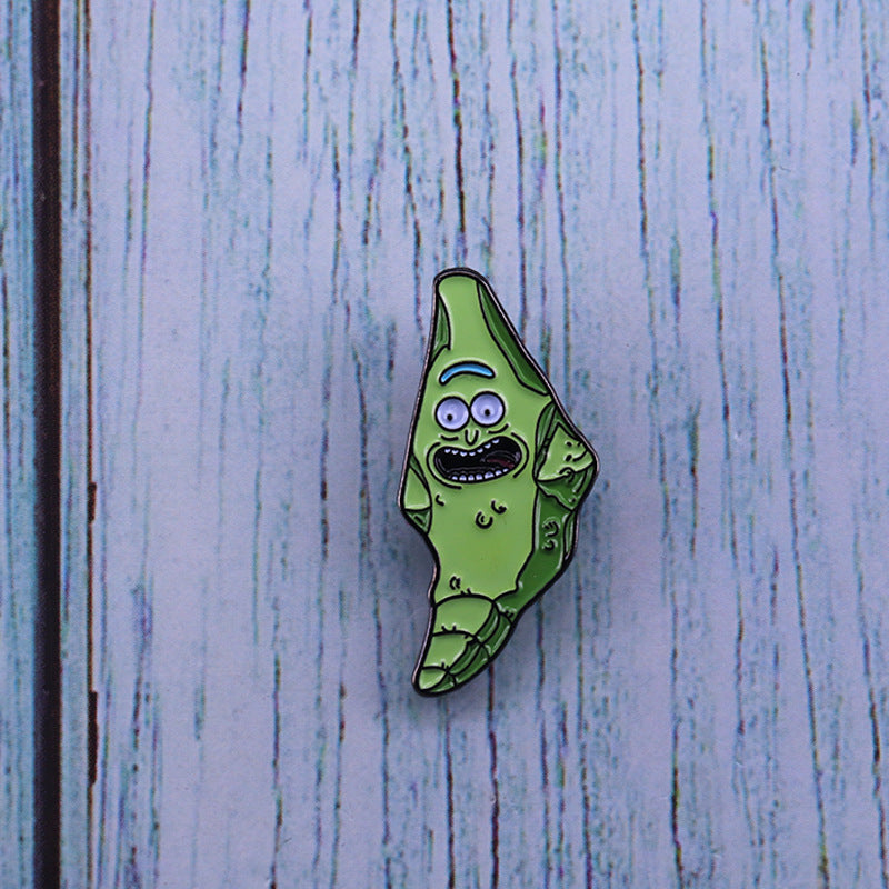 The Wacky Pickle Rick And Morty Pin