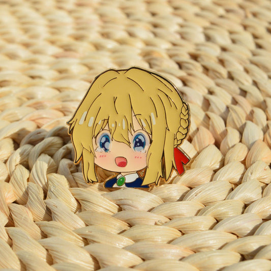 Violet Evergarden Cute Avatar Pin