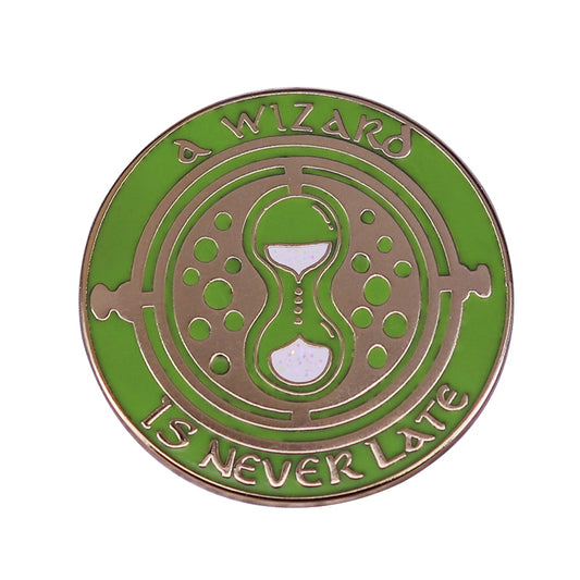 A Wizard Is Never Late Pin
