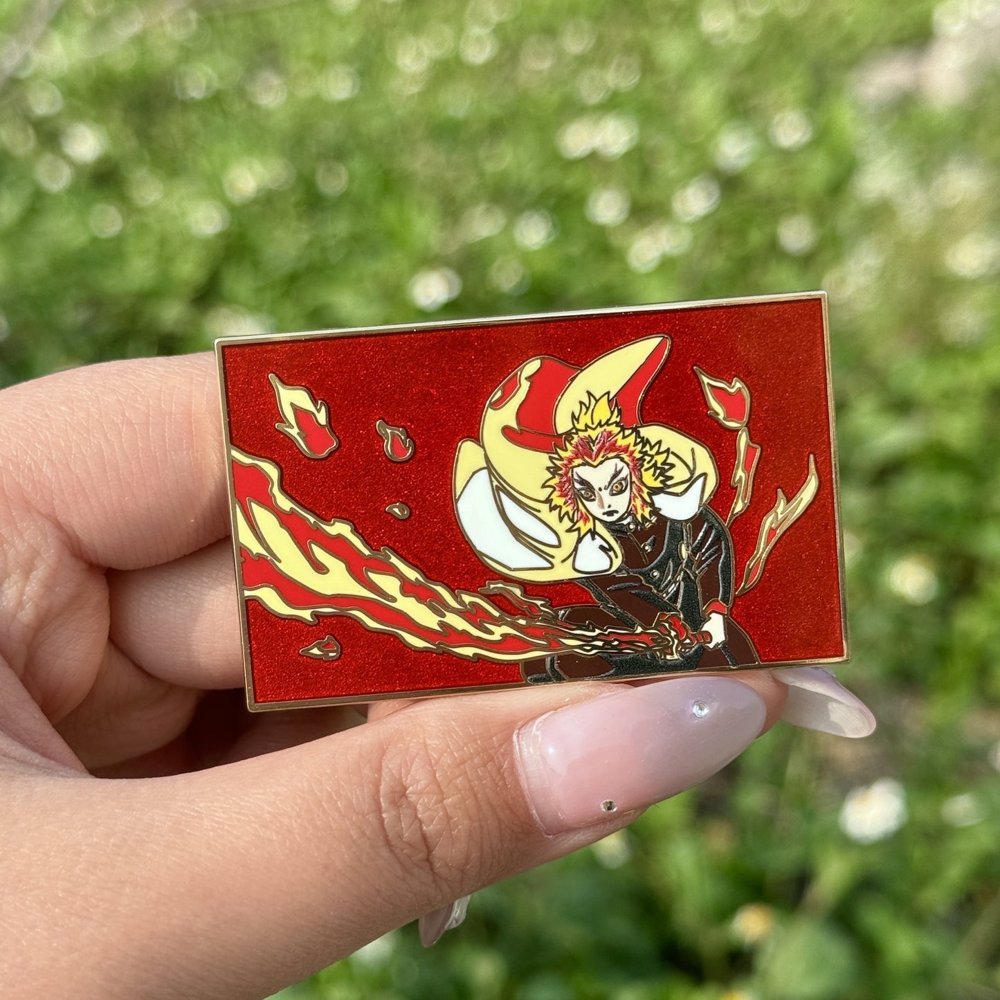 Demon Slayer: Kimetsu no Yaiba Tanjiro Rengoku Pin