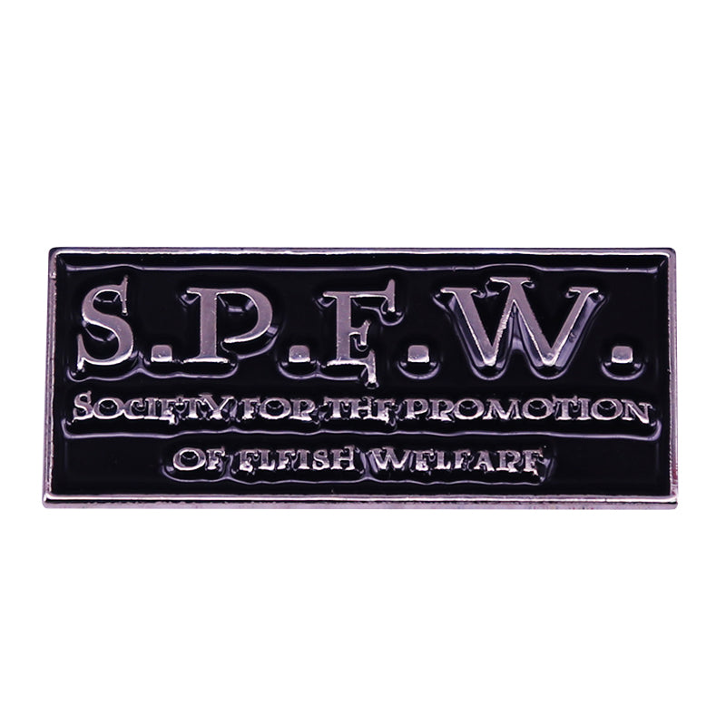 front view of Harry Potter S.P.E.W Pin