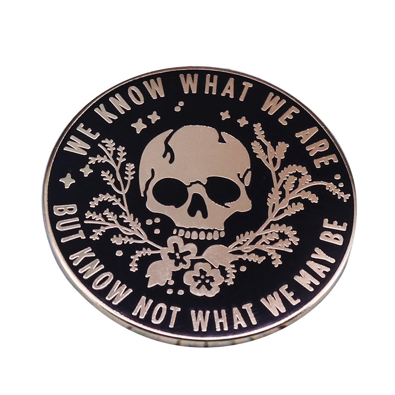 Shakespeare We Know What We Are Pin
