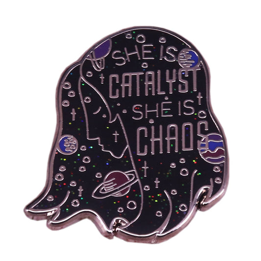 Space Planet Flash Universe Galaxy Pin