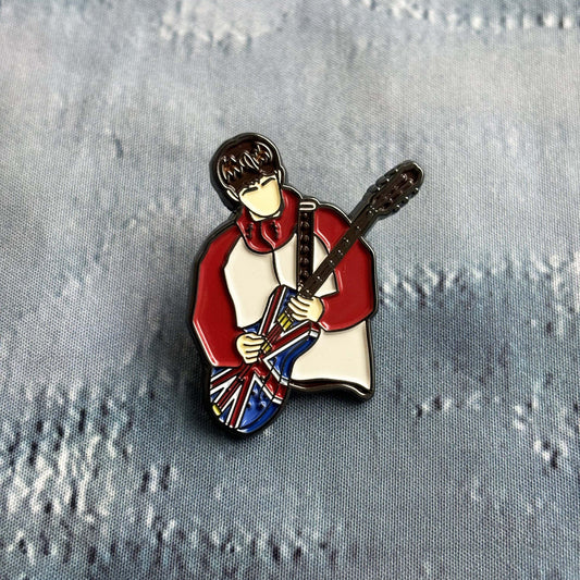 Noel Gallagher Britpop Pin