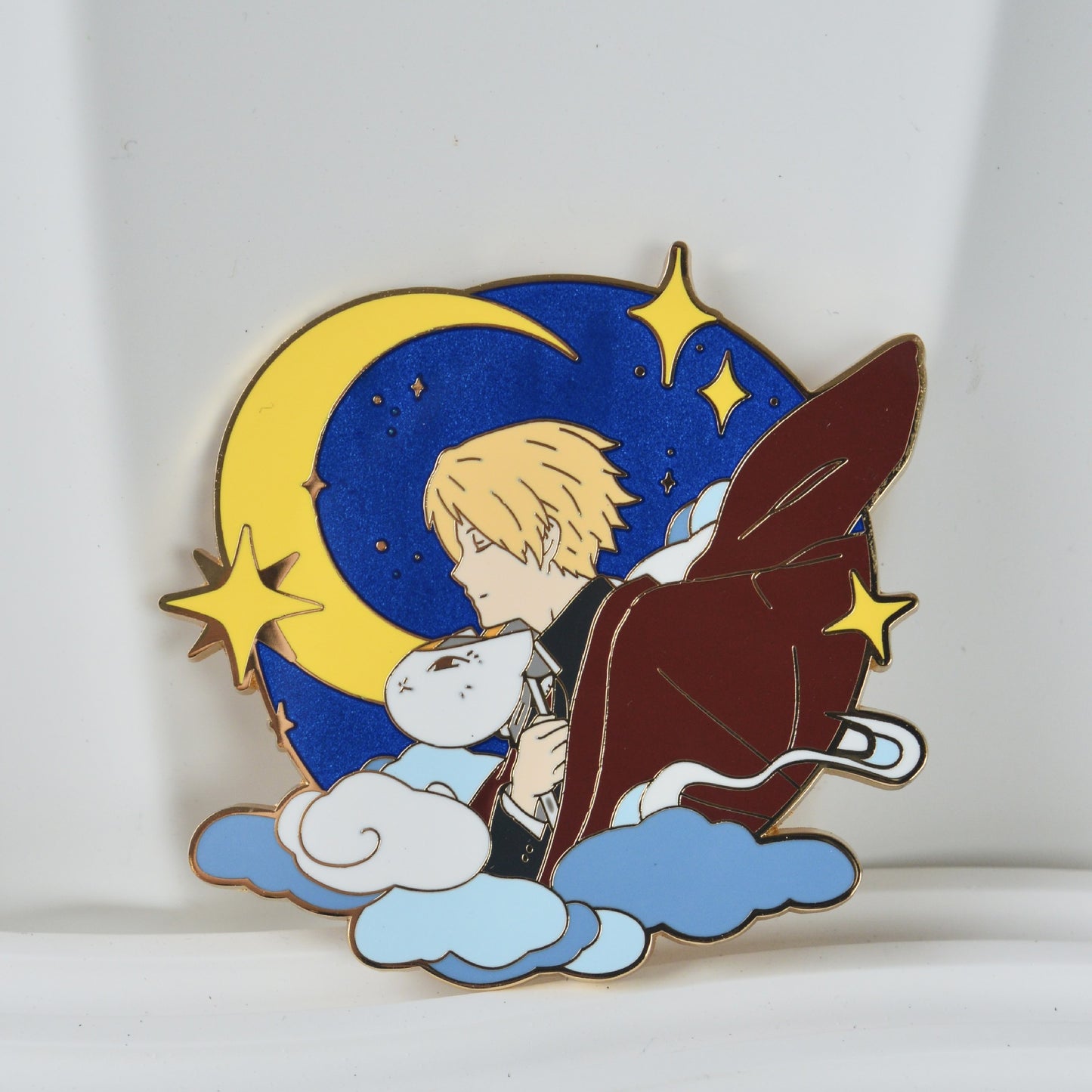 Natsume's Book of Friends Natsume Takashi Nyanko-sensei Pin