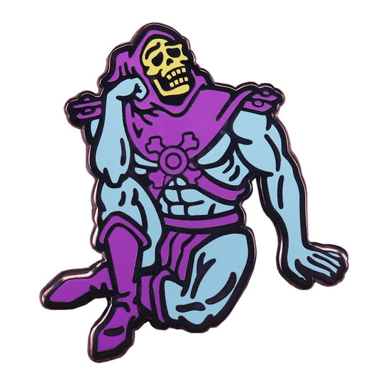 Skeletal King Contemplating Ghost Pin