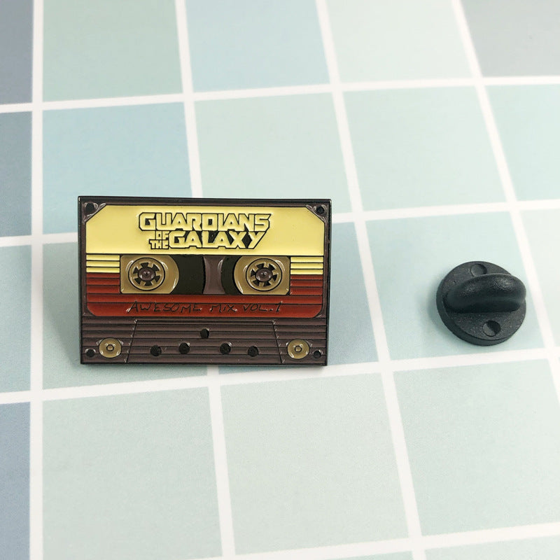 Guardians of the Galaxy Awesome Mix Vol. 1 Cassette Pin