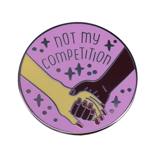 Not My Rival - Feminist Twinkling Star Pin