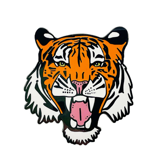Tiger Head Cartoon Tiger Year Accessories Pin