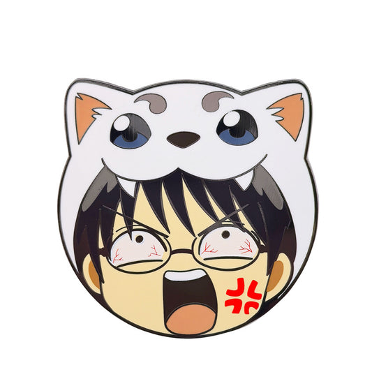 Gintama Gintoki Kagura Okita Hijikata Pin