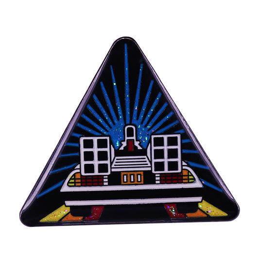 Back To The Future Delorean Pin