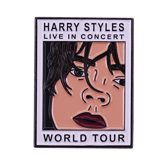 Harry Styles' World Tour Poster Pin