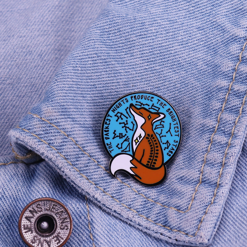 Celestial Fox Pin