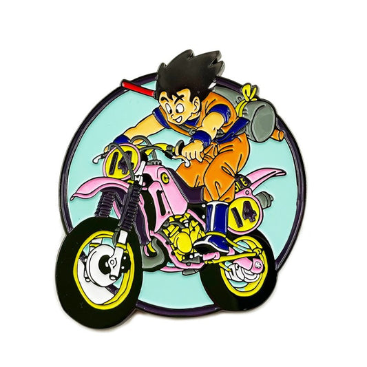 Dragon Ball Goku Motorcycle Cartoon Fan Gift Accessory Pin