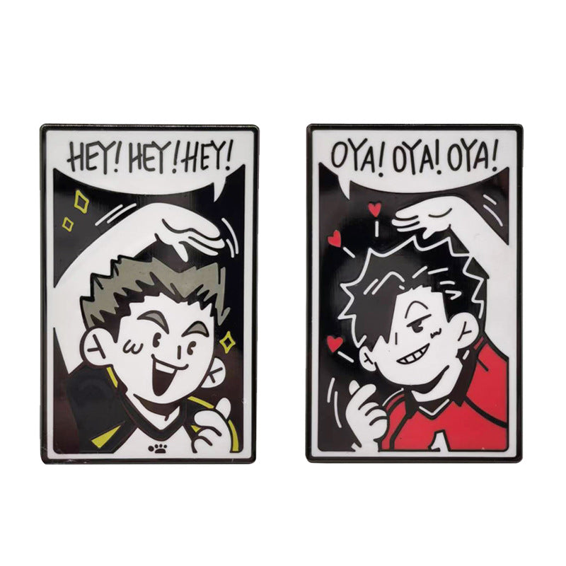 Haikyuu!! Kuroo Tetsurou & Kozume Kenma Pin