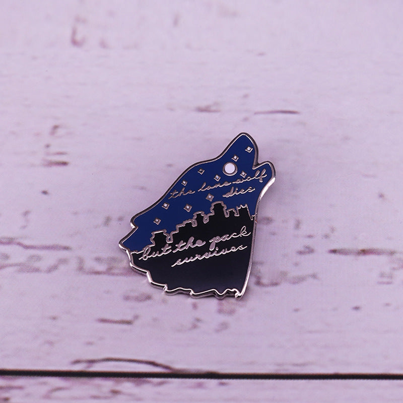 Winterfell Stark Family Wolf Game Of Thrones Pin