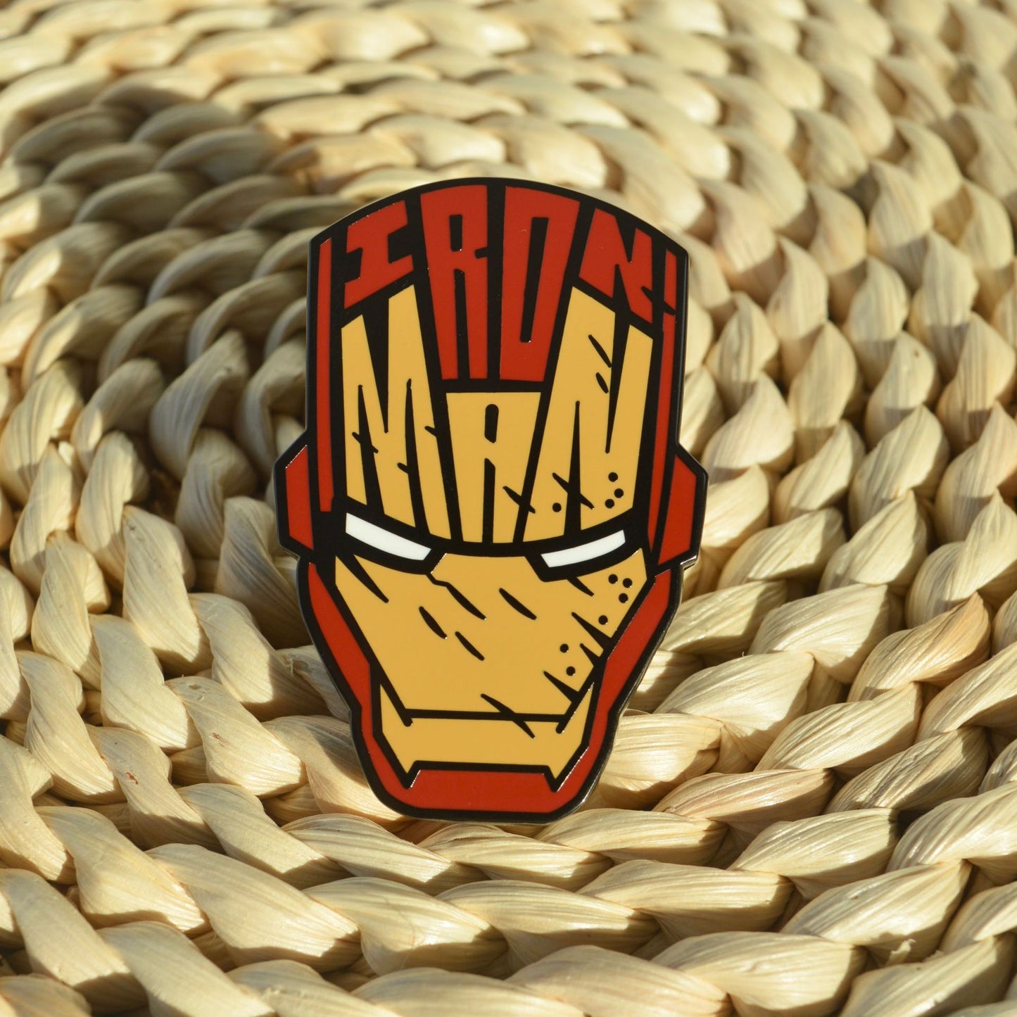 Iron Man Mask Pin