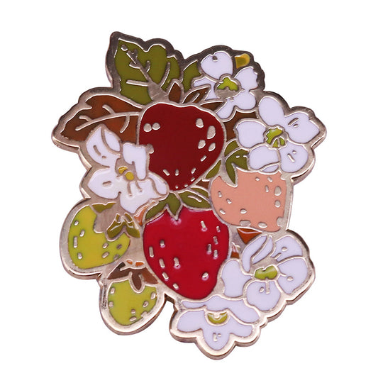 A Beautiful String Of Strawberries Pin