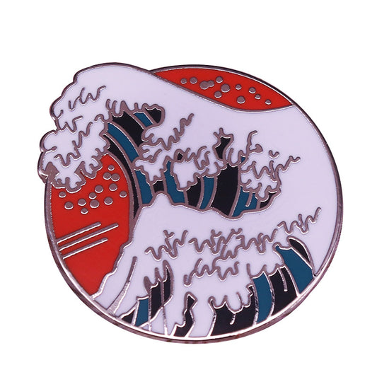 The Great Wave Off Kanagawa Pin