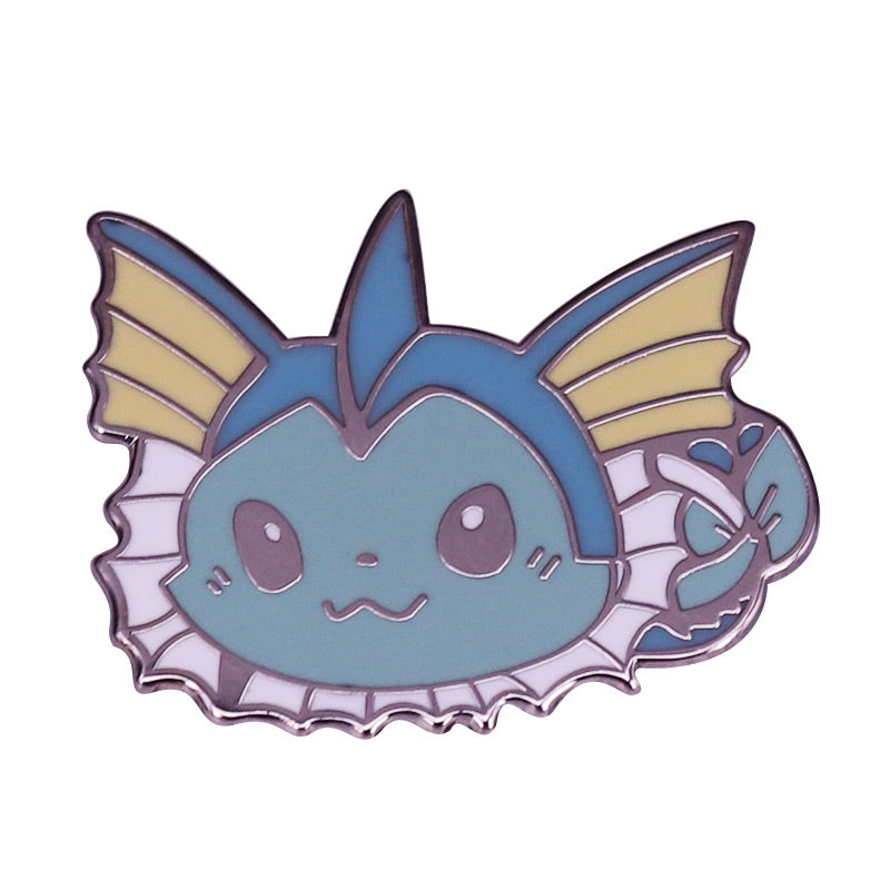 front view of Pokemon Game Gyarados Pin