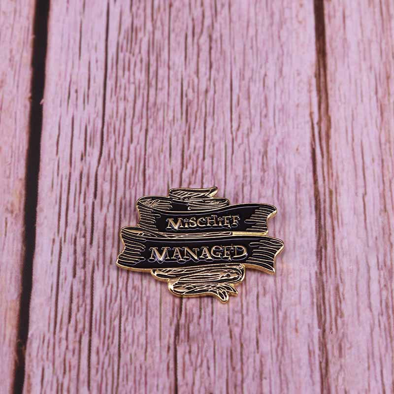 Harry Potter'S Mischief Managed Spell Pin