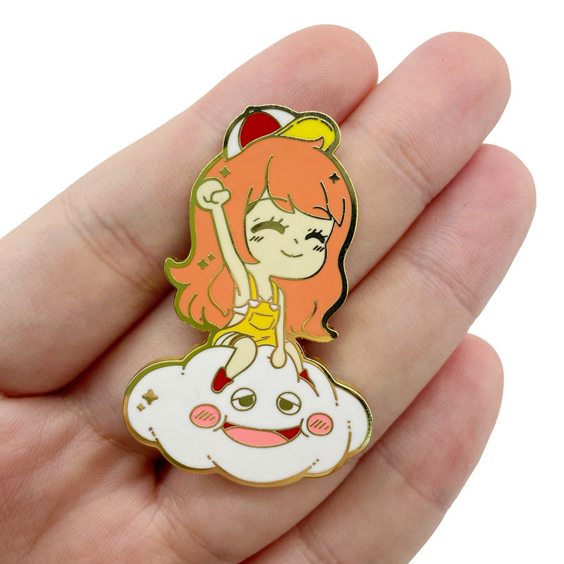 One Piece Luffy Zoro Pin